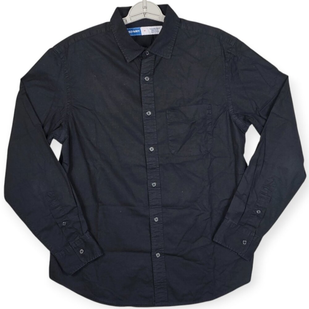 Old Navy "Everyday Shirt" - Men's Medium - Black Built-In Flex